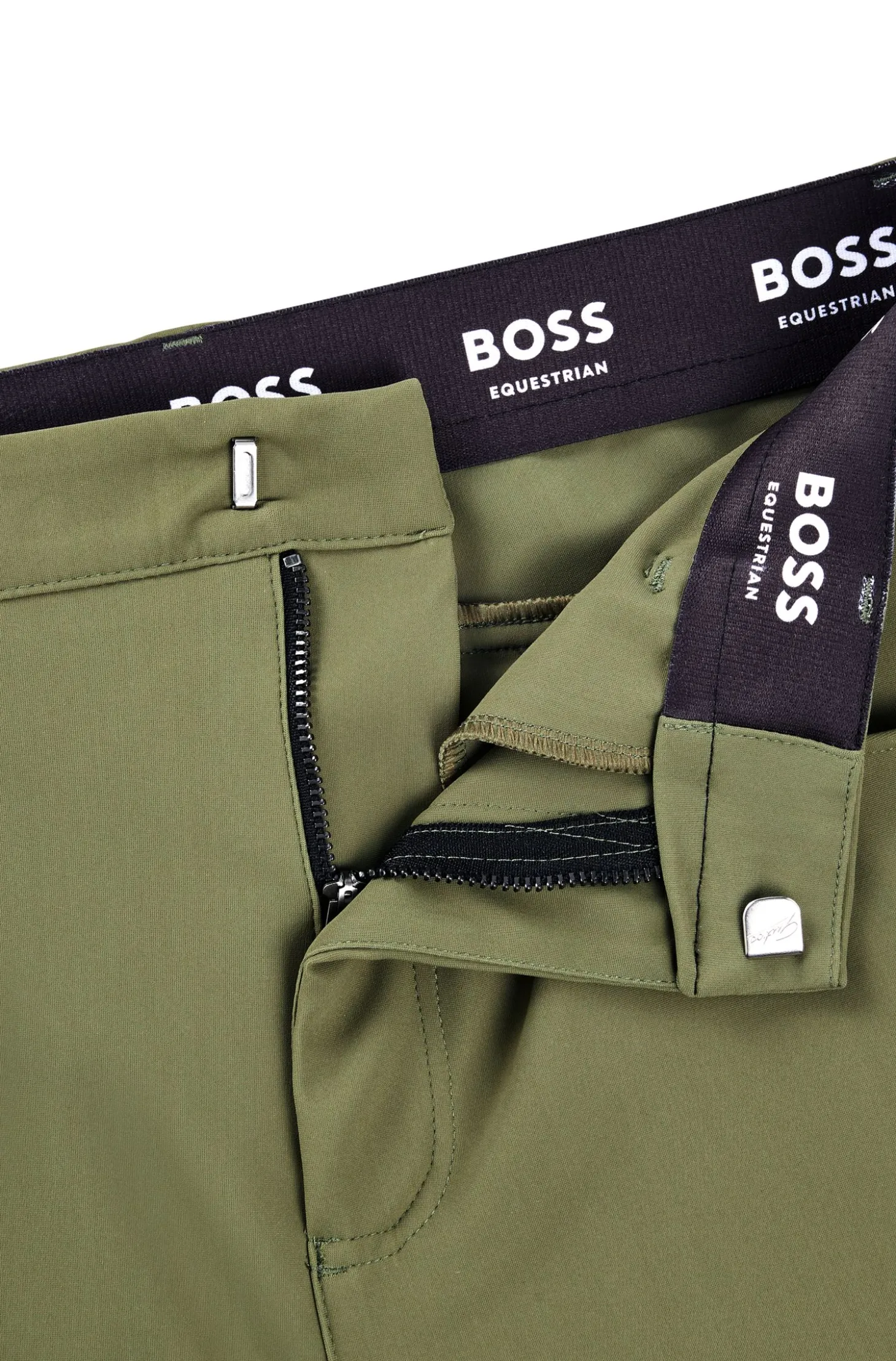 Equestrian breeches with full grip