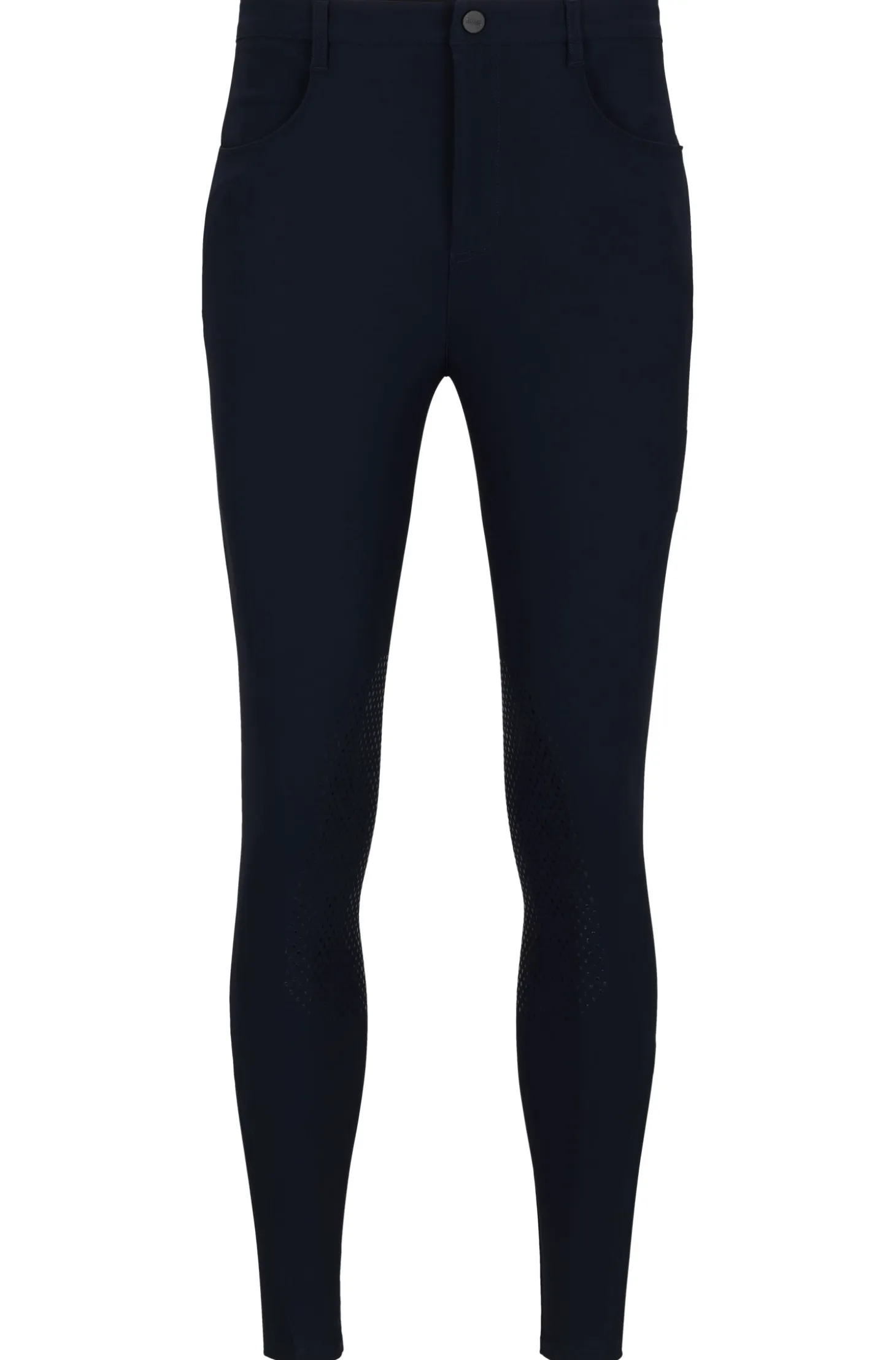 Equestrian breeches with knee grips