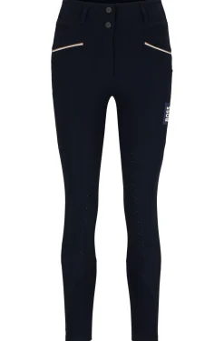 Equestrian full-grip breeches with phone pocket
