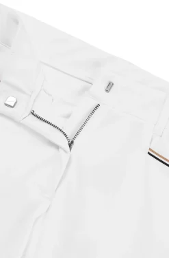 Equestrian full-grip breeches in power-stretch material