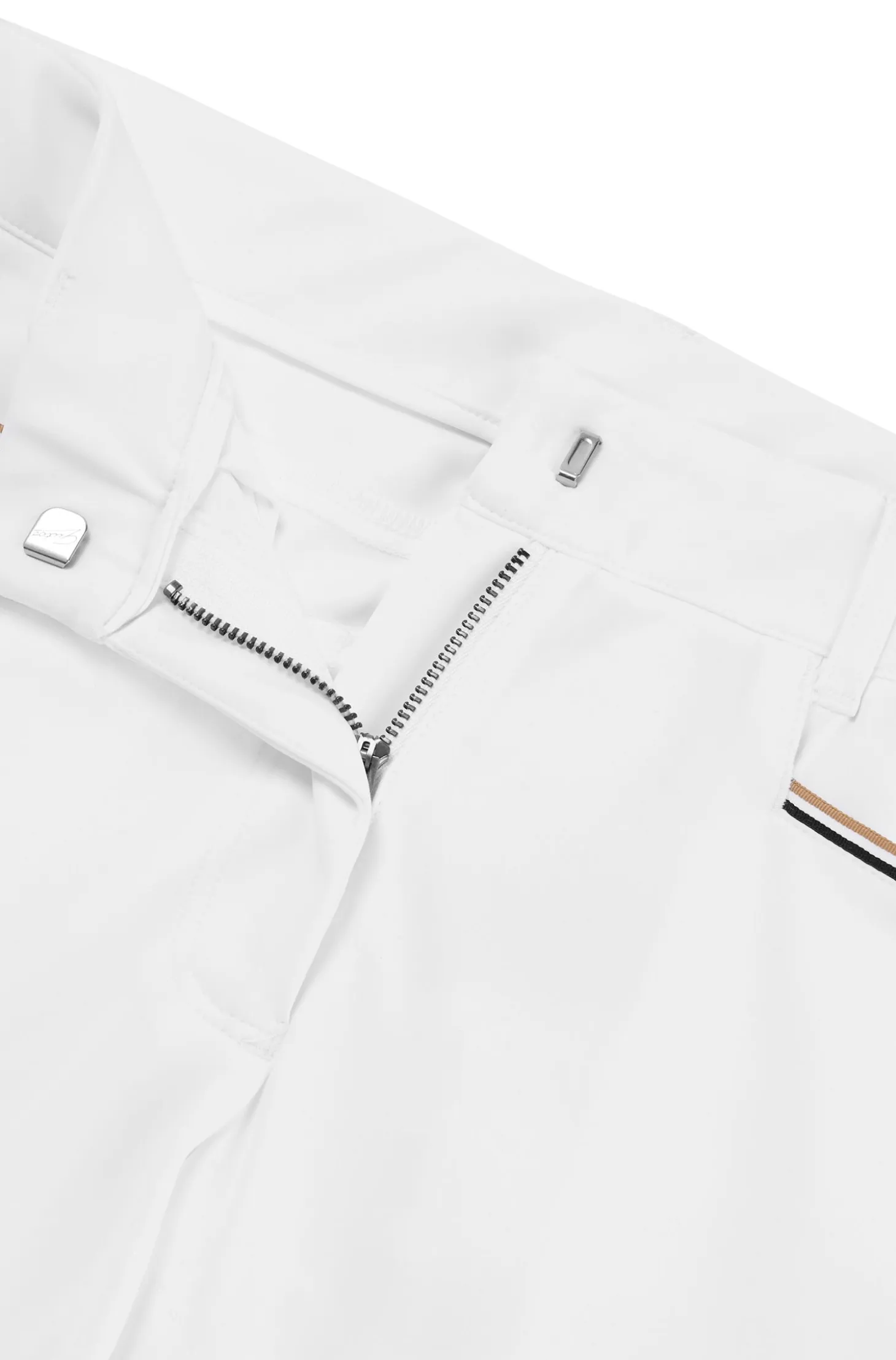 Equestrian full-grip breeches in power-stretch material