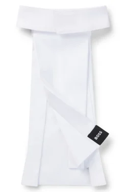 Equestrian one-piece plastron with glitter logo