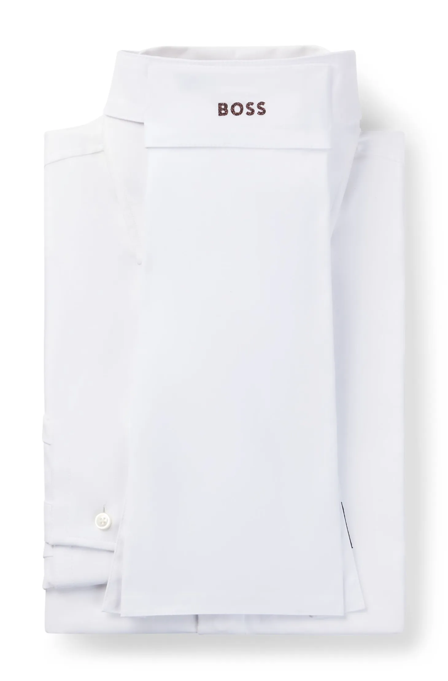 Equestrian one-piece plastron with glitter logo