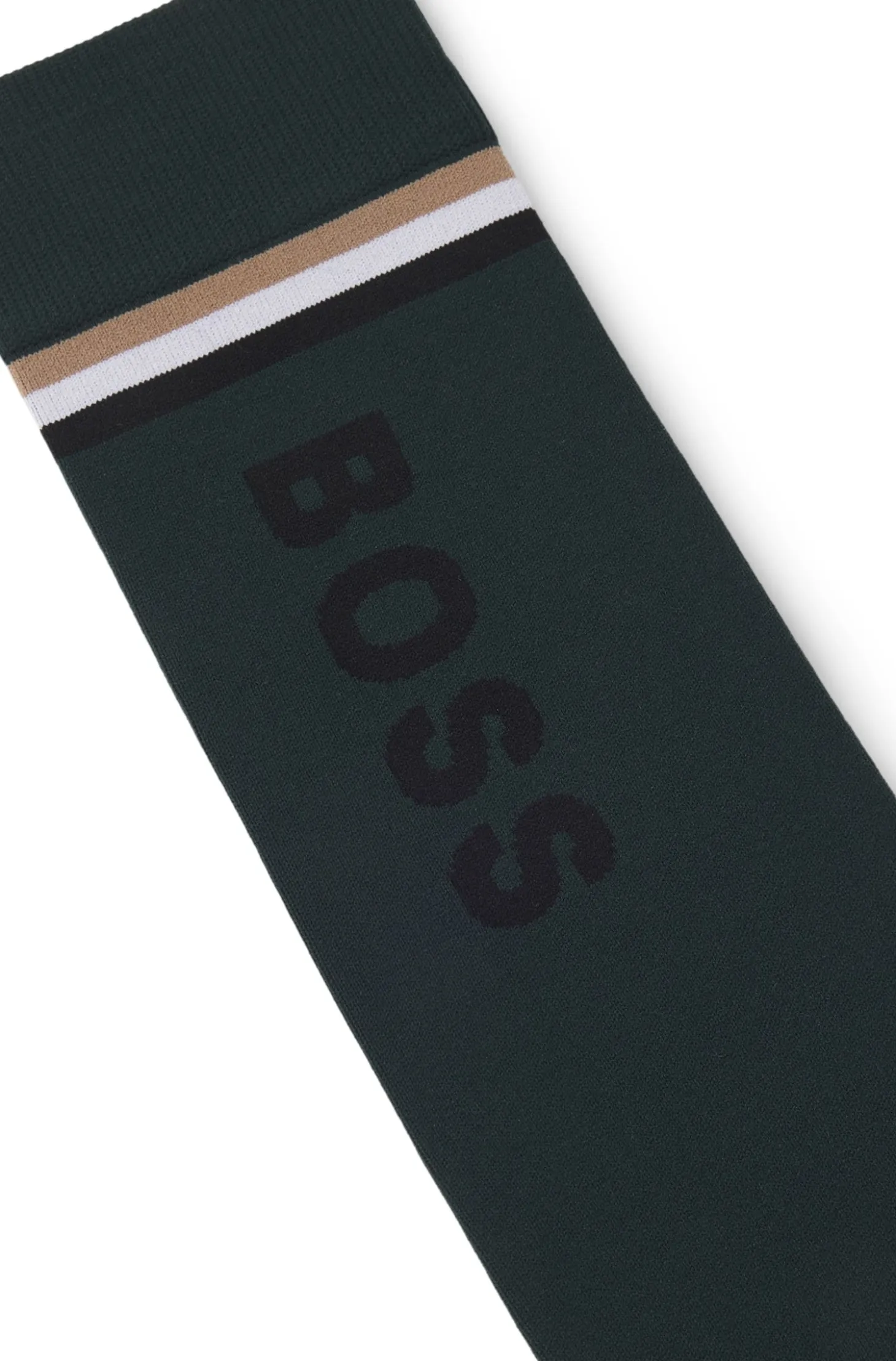 Equestrian riding socks with logo details