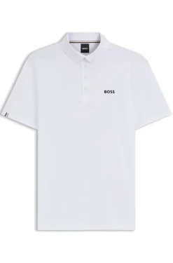 Equestrian show shirt in super-stretch material
