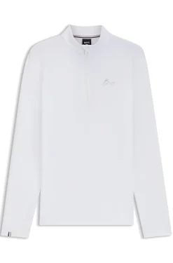 Equestrian show shirt in super-stretch material