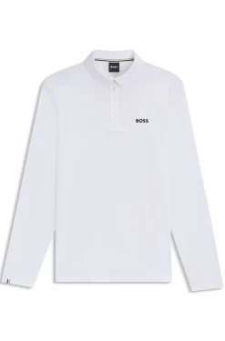 Equestrian show shirt in super-stretch material