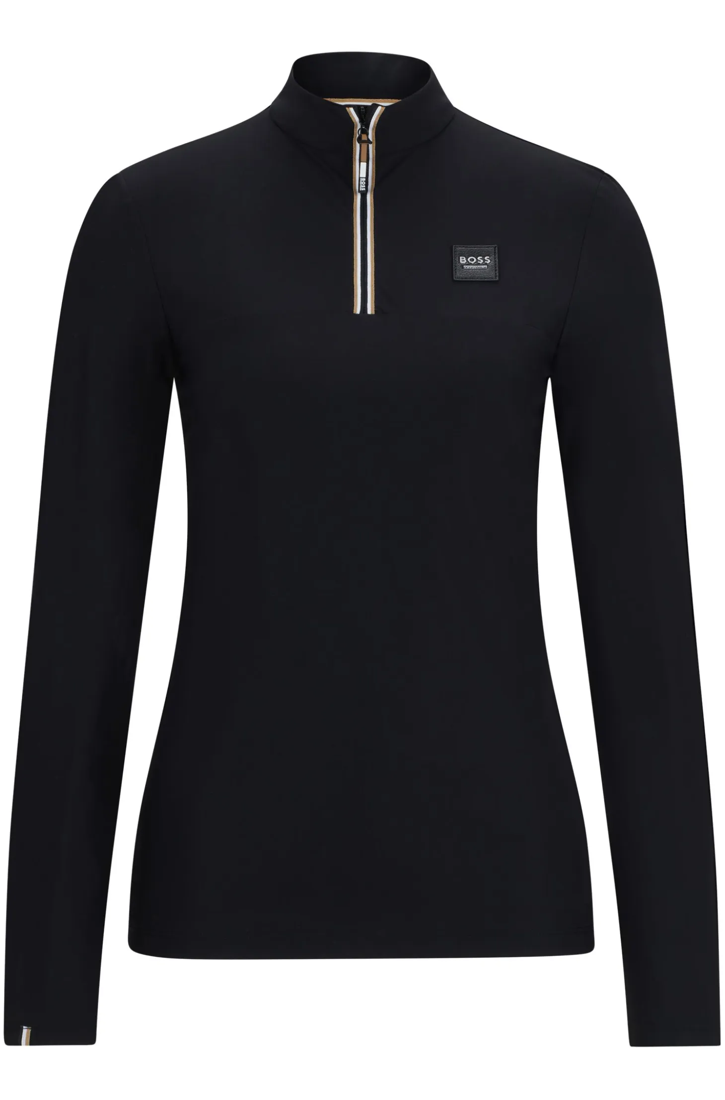 Equestrian show top in super-stretch fabric