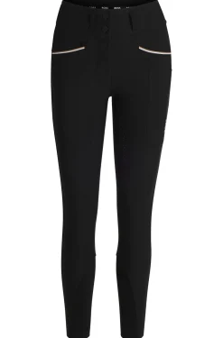 Equestrian slim-fit breeches with full grip