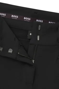 Equestrian slim-fit breeches with full grip