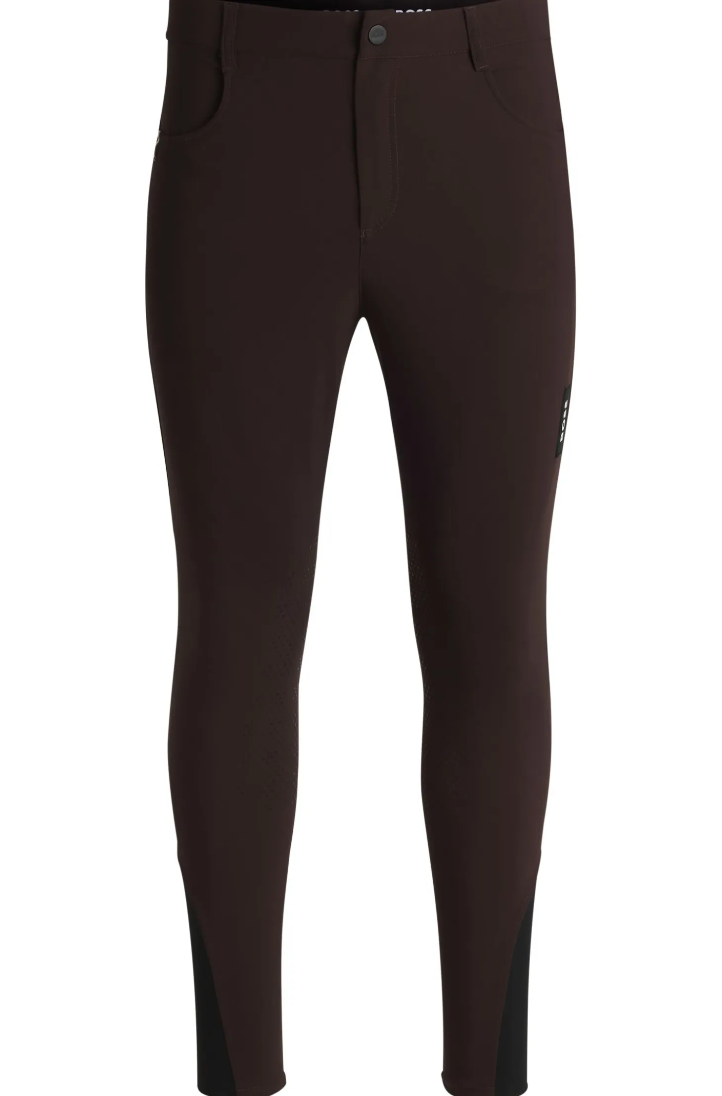 Equestrian slim-fit knee-grip breeches
