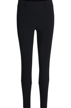 Equestrian slim-fit riding leggings with full grip