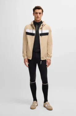 Equestrian training shirt in stretch piqué