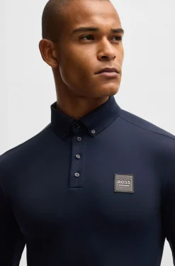 Equestrian training shirt in breathable stretch fabric