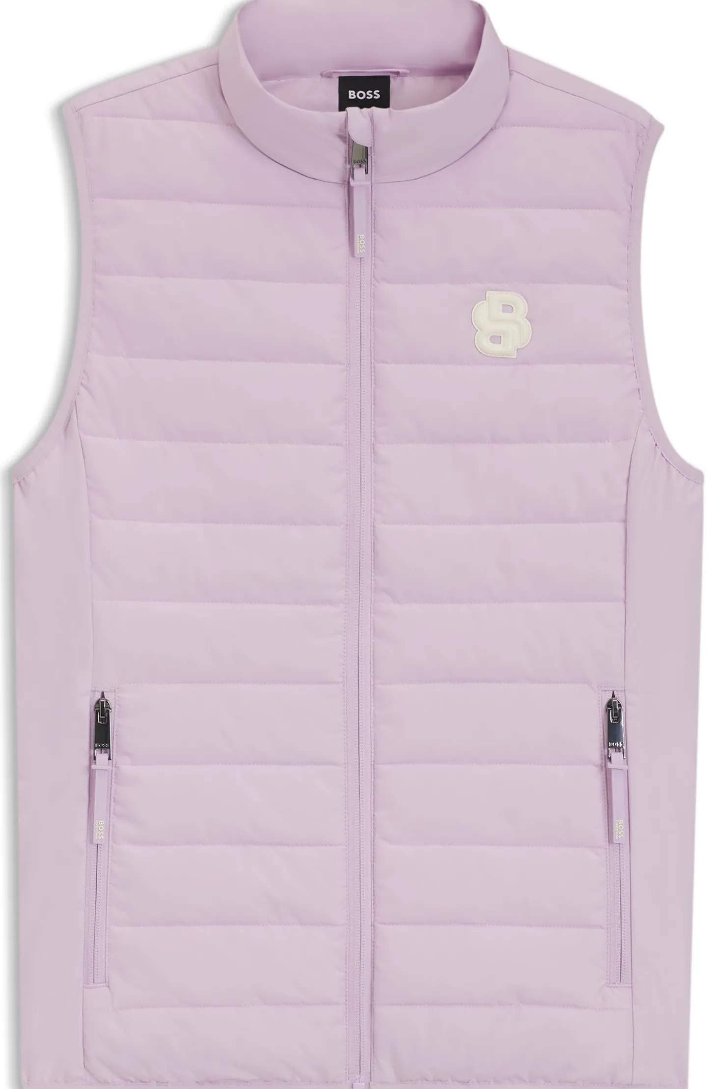 Equestrian waterproof gilet with Double B monogram