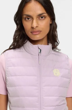 Equestrian waterproof gilet with Double B monogram