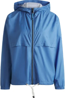 Equestrian waterproof rain jacket with Double B monogram motif