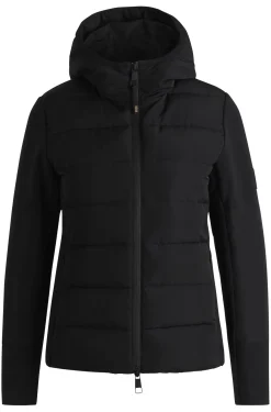 Equestrian water-repellent hybrid padded jacket