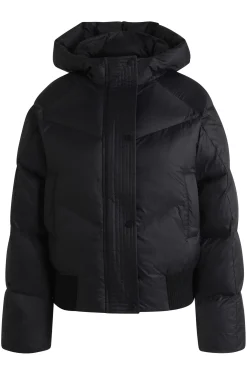 Equestrian water-repellent padded jacket in a bomber style