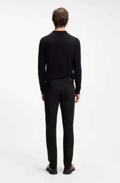 Extra-slim-fit jeans in black-black stretch denim