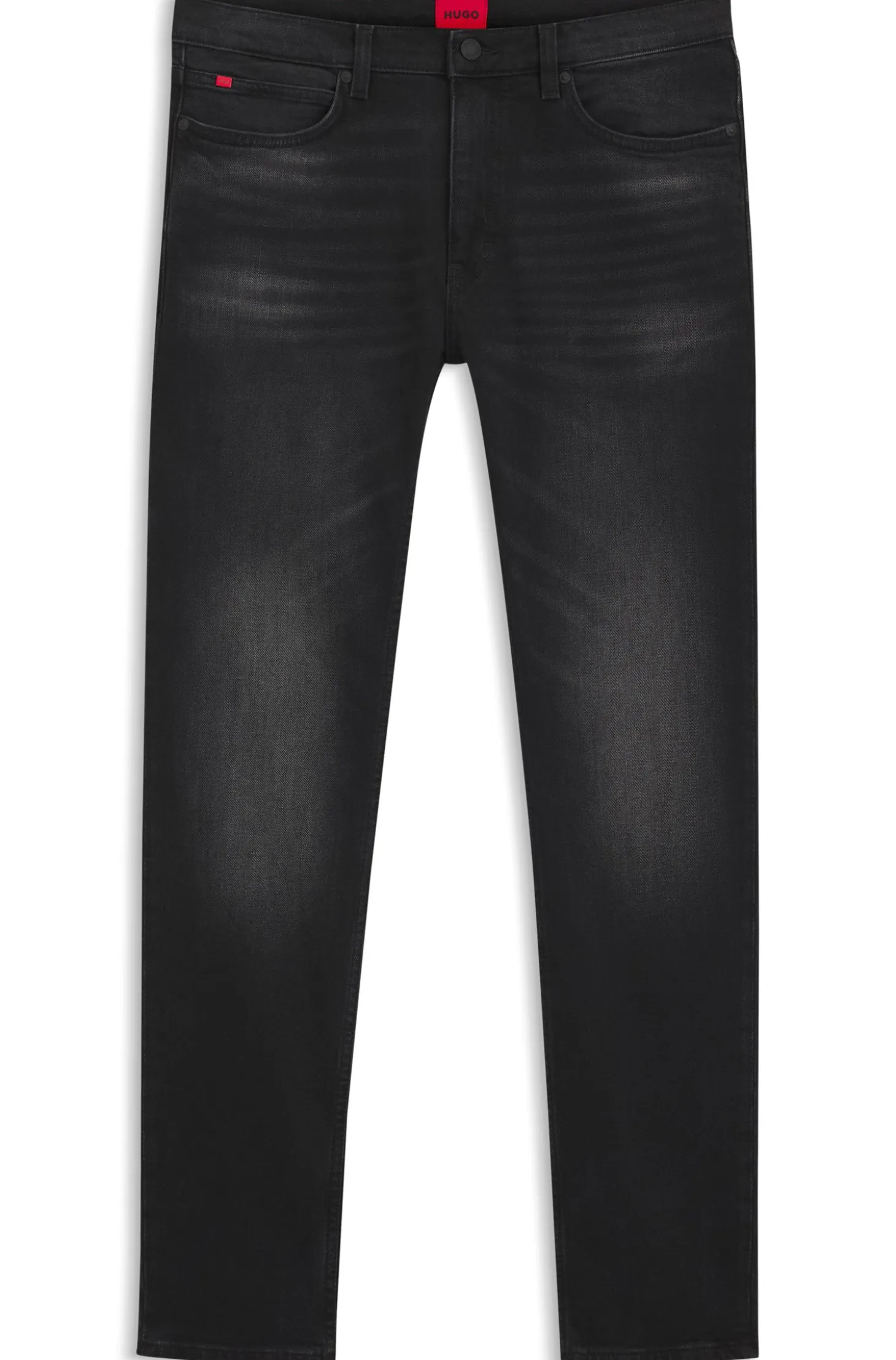 Extra-slim-fit jeans in black stretch denim