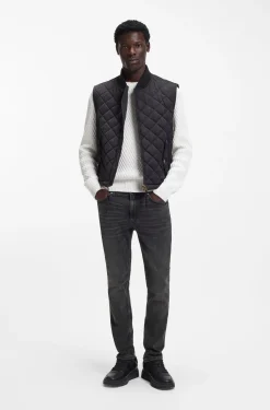 Extra-slim-fit jeans in grey stretch denim