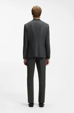 Extra-slim-fit suit in a stretch-wool blend