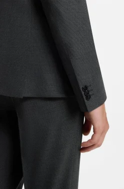 Extra-slim-fit suit in a stretch-wool blend