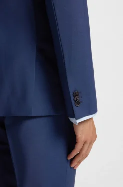 Extra-slim-fit suit in a wool blend
