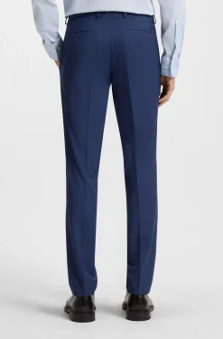 Extra-slim-fit suit in a wool blend