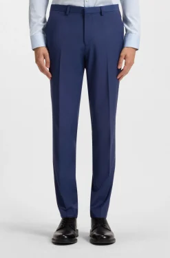 Extra-slim-fit suit in a wool blend