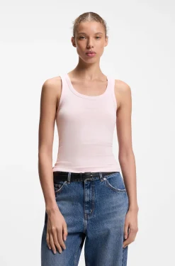 Extra-slim-fit tank top with puff-print logo