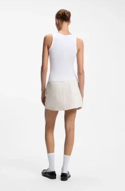 Extra-slim-fit tank top with puff-print logo