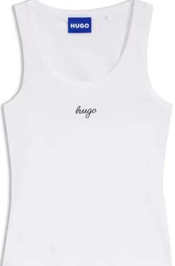 Extra-slim-fit tank top with puff-print logo