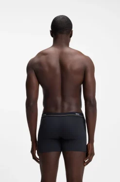 Five-pack of logo-waistband stretch-cotton boxer briefs