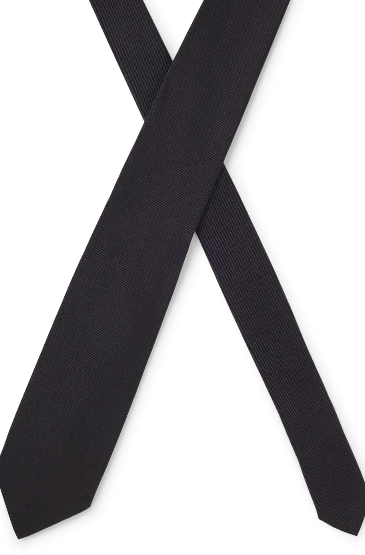 Formal tie in silk jacquard