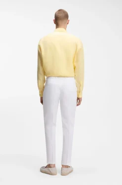 Formal trousers in a cotton blend