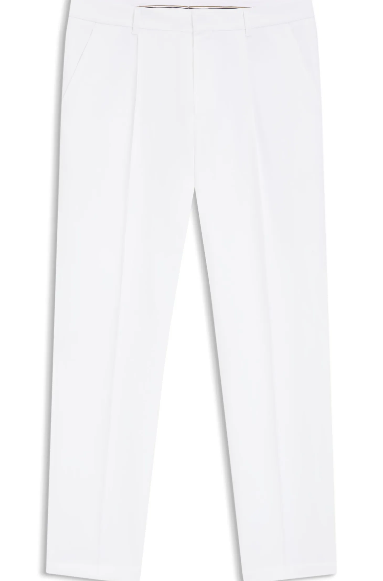 Formal trousers in a cotton blend