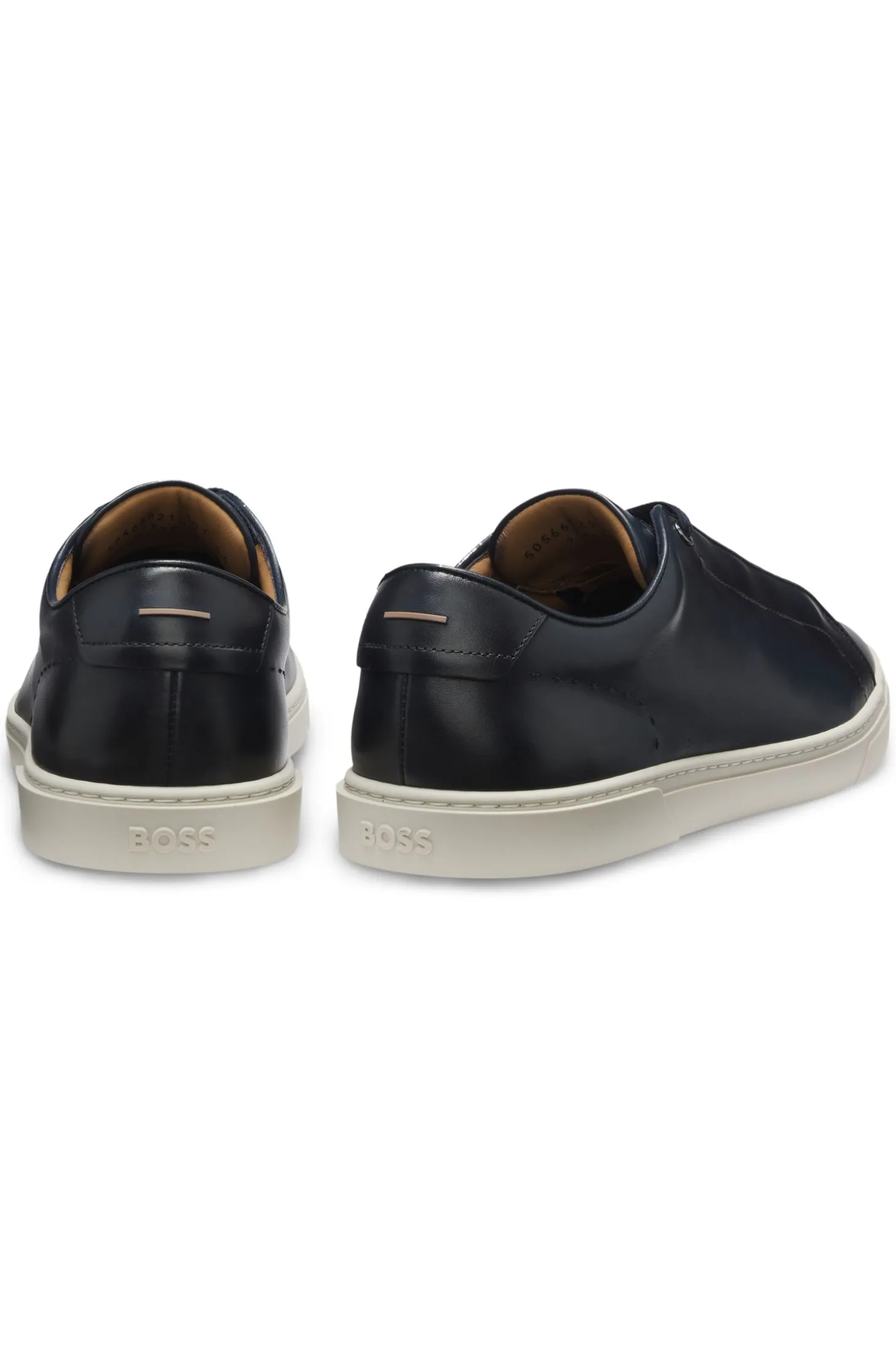 Gary trainers in brushed leather