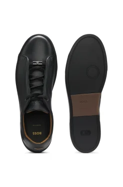 Gary trainers in brushed leather