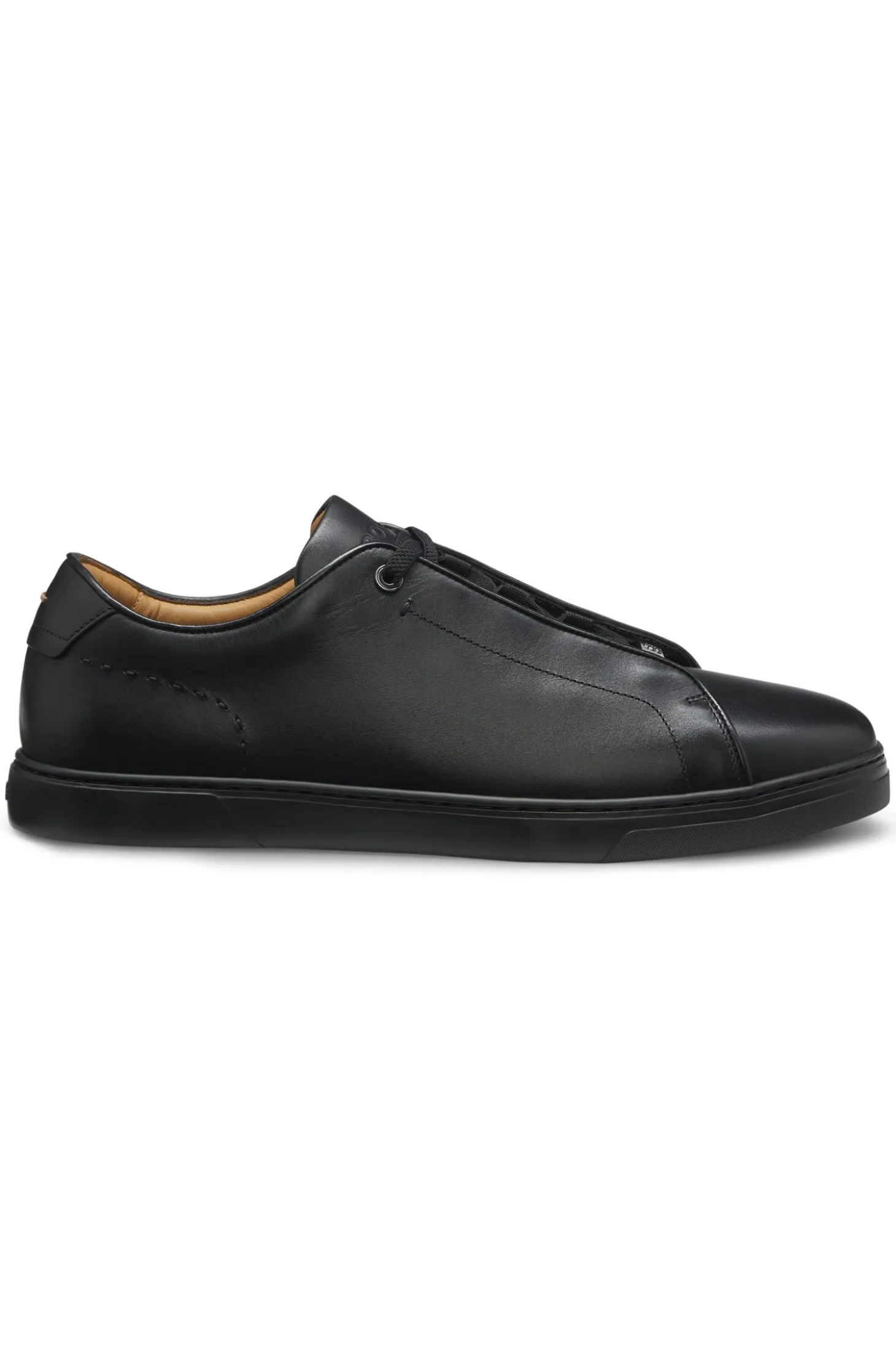 Gary trainers in brushed leather
