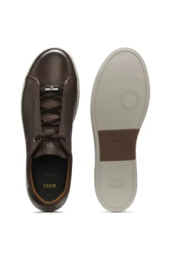 Gary trainers in brushed leather