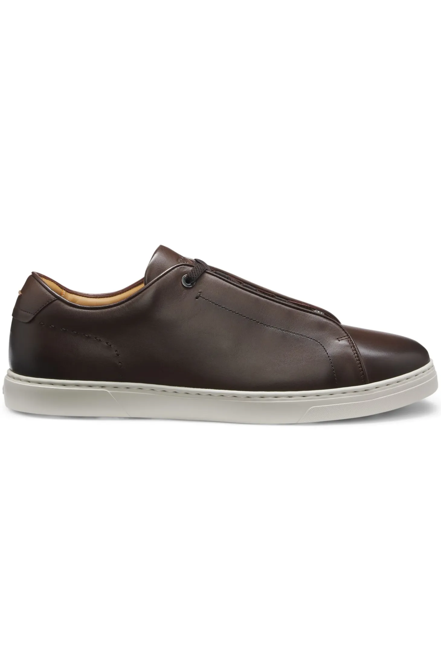 Gary trainers in brushed leather