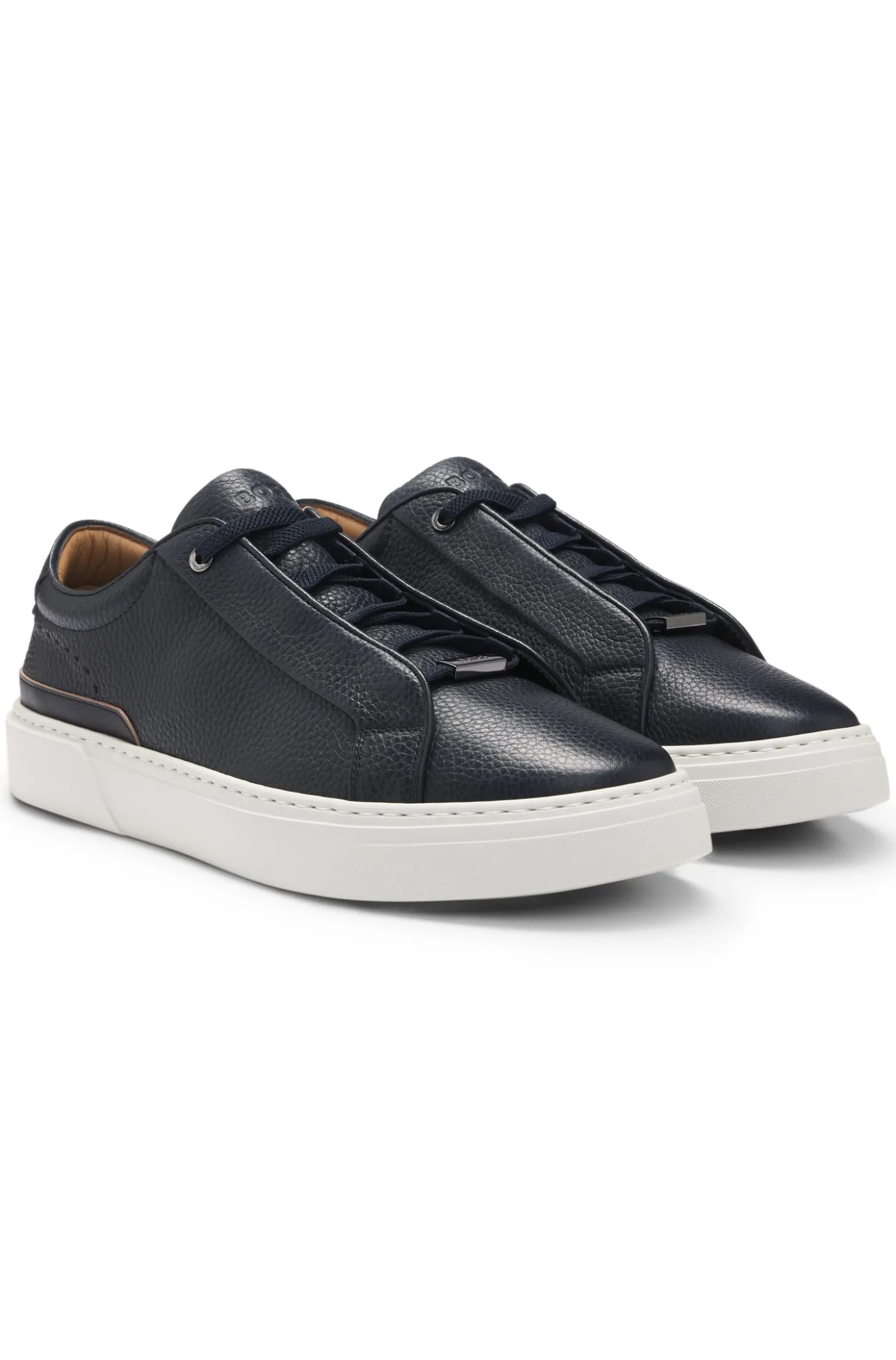 Gary trainers in grained leather