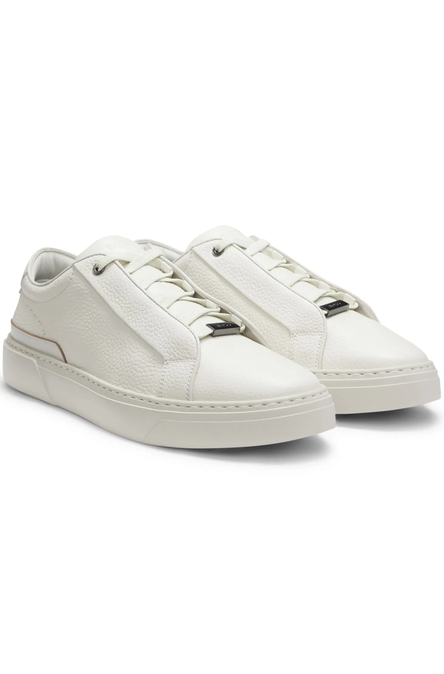 Gary trainers in grained leather