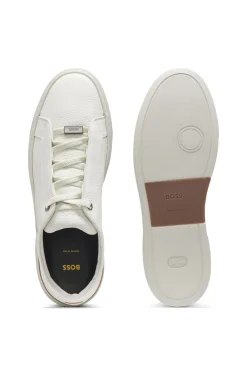 Gary trainers in grained leather