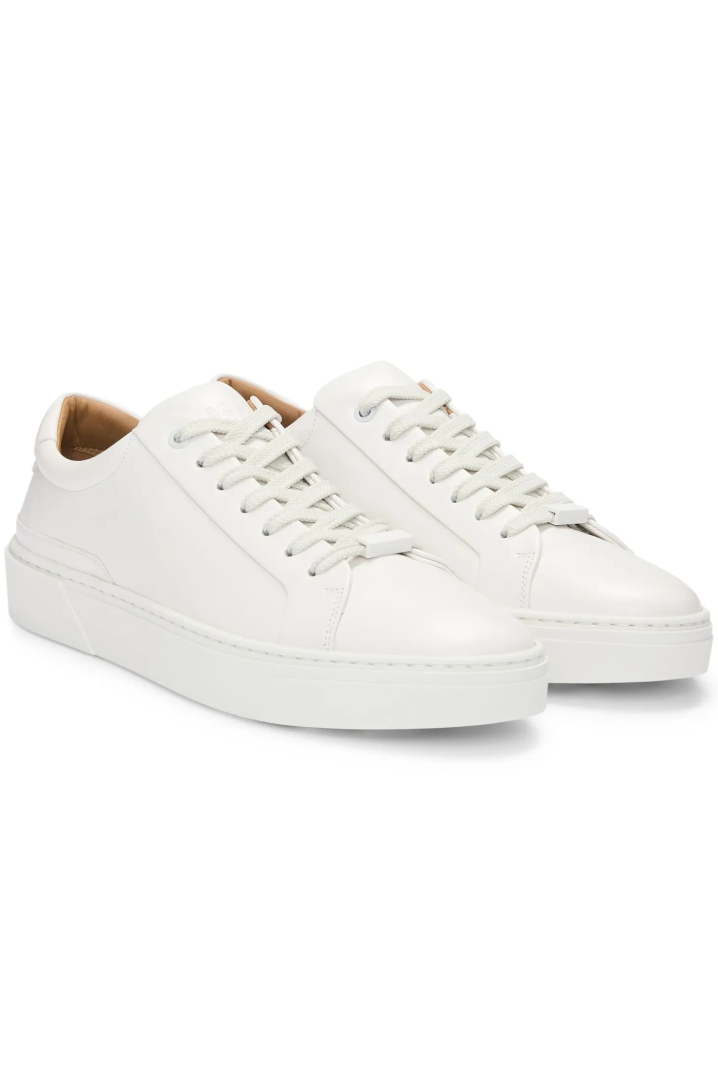 Gary trainers with leather uppers