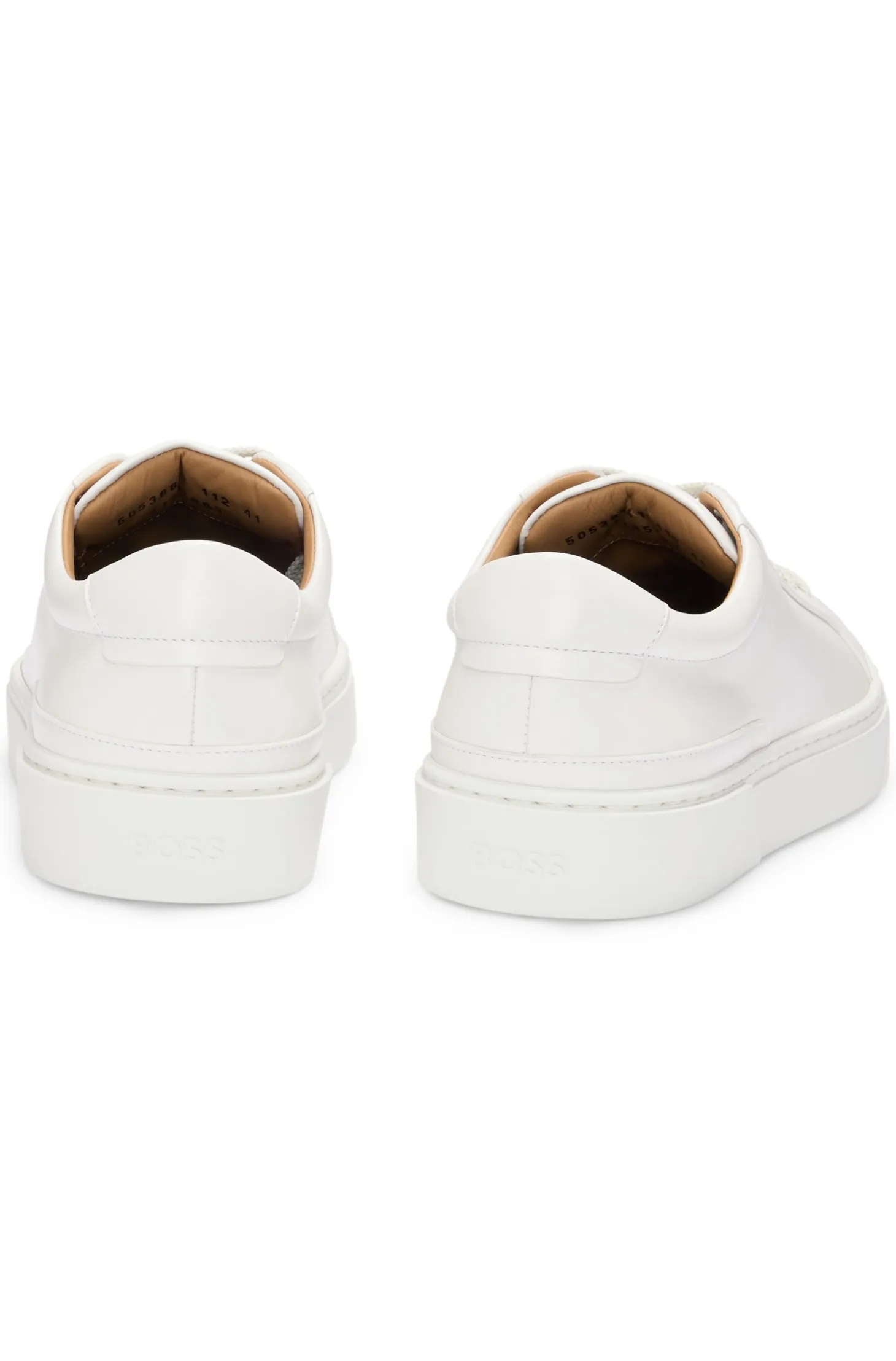 Gary trainers with leather uppers