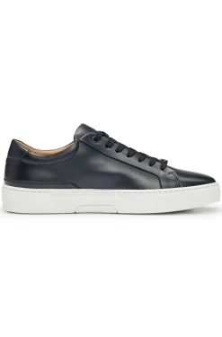 Gary trainers with leather uppers