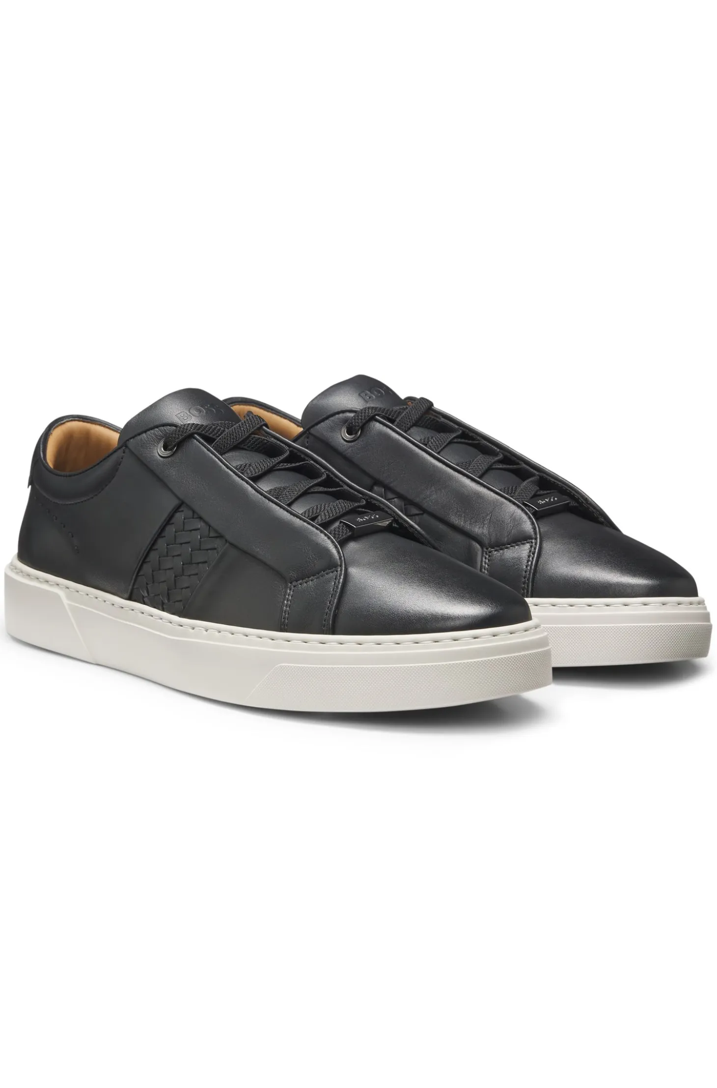 Gary trainers with woven details